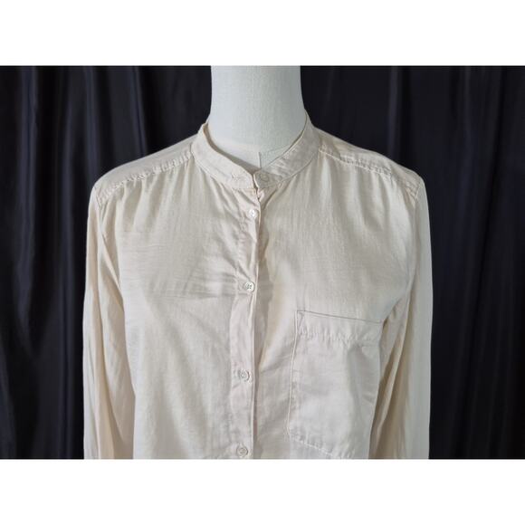 Xirena Womens *In CREAM* Graycen Cotton Button Down Blouse Top XS - Picture 5 of 9